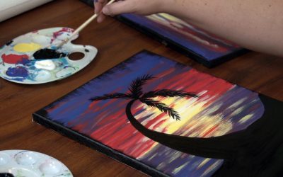 Learn to Paint an Island Sunset
